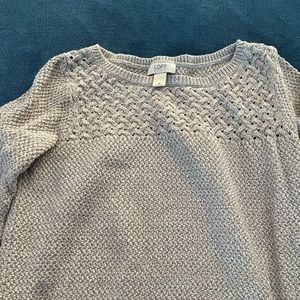 Loft outlet lightweight sweater sandstone beige color